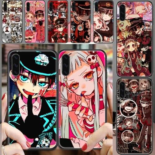 Toilet Bound Hanako kun Anime Phone case For Samsung Galaxy A 3 5 7 8 10 20 21 30 40 50 51 70 71 E S 2016 2018 4G black pretty