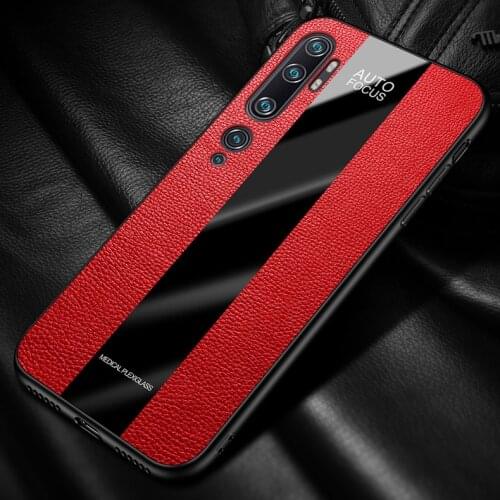 For Xiaomi Mi Note 10 Pro Case Luxury Soft Silicone Plexiglass Matte protective Back Cover Case for xiaomi mi cc9 pro mi note10