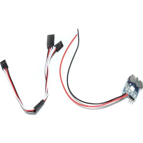 F17168 3 in 1 Signal Loss Alarm & Loss Aircraft Finder & Low Voltage Buzzer 2-6S RC Lipo Battery Voltage Meter Monitor Tester