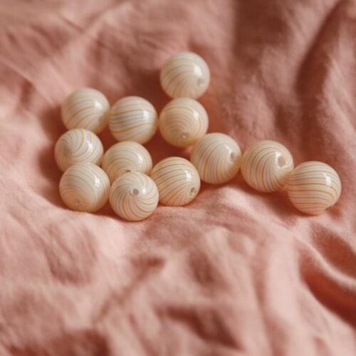 Small gentle glass bubble beads ins retro style diy hand-made earrings material bag jewelry handmade accessories