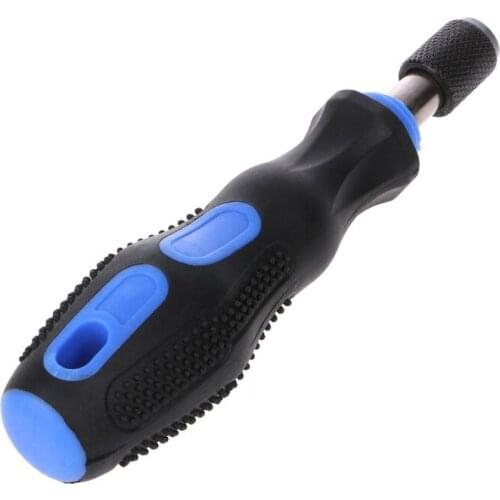 50LB Multi-function 1/4" 6.35mm Non-slip Dismountable Screwdriver Handle With Soft Rubber