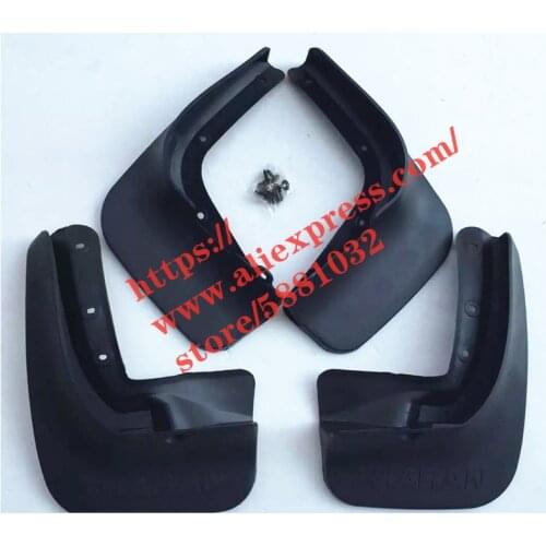Soft plastic Mud Flaps for 2016 Sharan Splash Guard Fender/Mudguard 4pcs/set