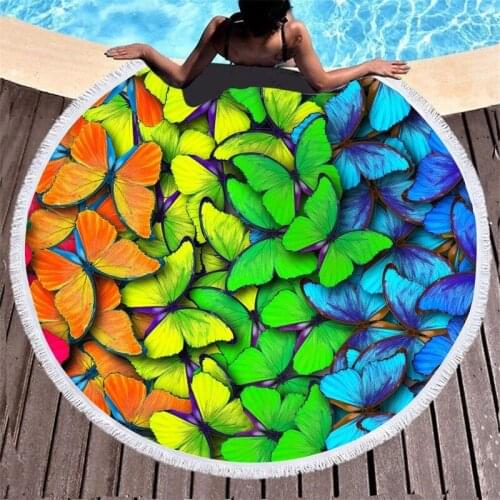 Butterfly dream catcher towels bathroom shower wrap microfiber towel beach towel Bath towels Towel beach Towels Sea beach towel