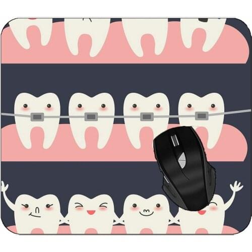 Gaming Mouse Pad Tooth Orthodontics Professional Mousepad