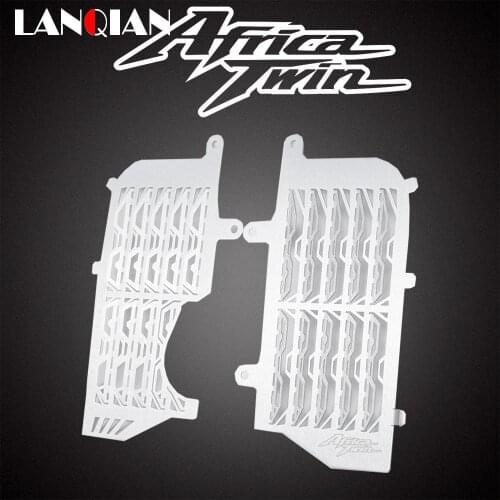 Black Silver For Honda CRF1100L Africa Twin 2020 2021 Radiator Guard Cover Protection CRF 1100 L Adventure Sports Accessories