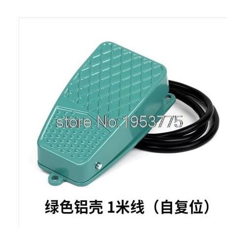 10A SPDT Momentary Electric Power Treadle Foot Pedal Switch CNC 1M Cable