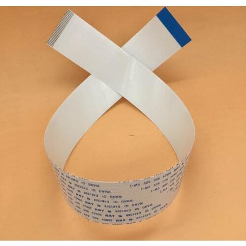 20PCS 30pins 40cm FFC Flat date cable for Allwin Flora JHF Vista Leopard Versacamm Konica 512 printhead data cable reverse side