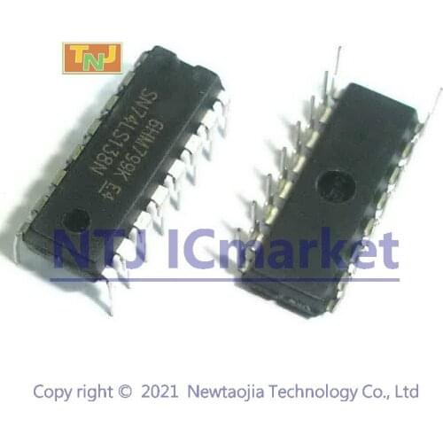 20 PCS SN74LS138N DIP-16 74LS138 74LS138N 3line to 8line Decoder / Demultiplexer 16-PDIP Chip IC