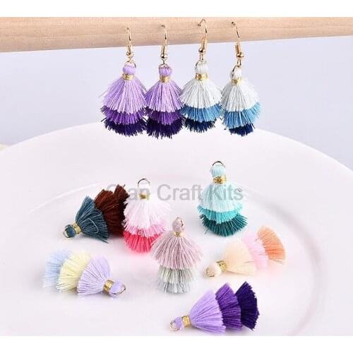 30pcs jewelry accessories/accessory parts/jewelry findings/tassel/diy/Mini Cotton tassel/embellishments/diy accessories