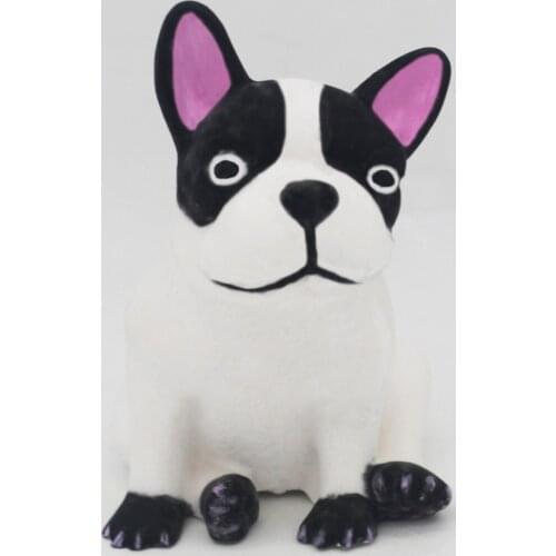 3D stereo bulldog cake decorated chocolate molded plaster molding C1233