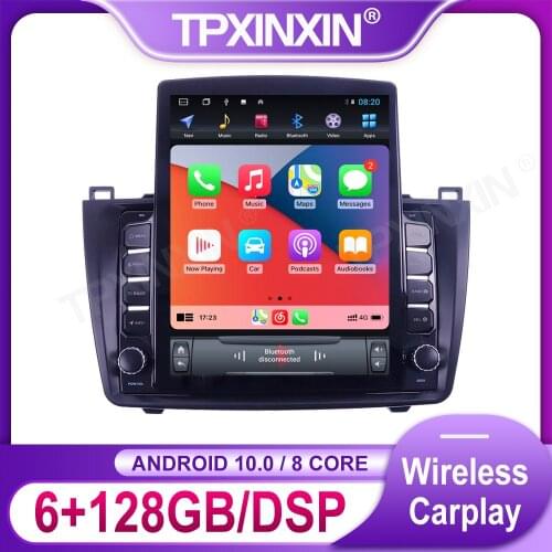 Android 10.0 IPS Screen Car Radio For Mazda 6 2008 - 2012 Multimedia Video Audio Recorder DVD Player Navigation GPS Auto 2 din