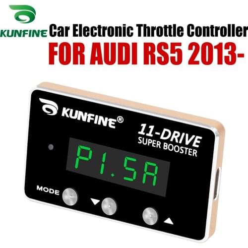 KUNFINE Car Electronic Throttle Controller Racing Accelerator Potent Booster For AUDI RS5 2013-After Tuning Parts Accessory