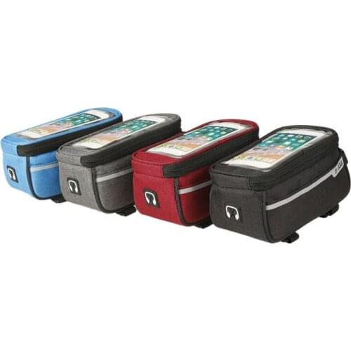 B-SOUL Mountain Bike bag Front Beam Bag Bicycle Front Bag Riding Equipment Saddle Travel Bag