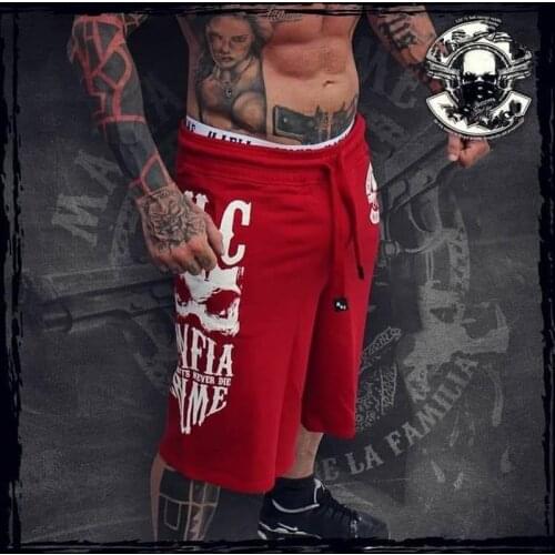 Men Shorts Mens Slim fit Fitness Bodybuilding Jogger Mens Brand durable Sweatpants Fitness Workout fashion Cotton Short Pants