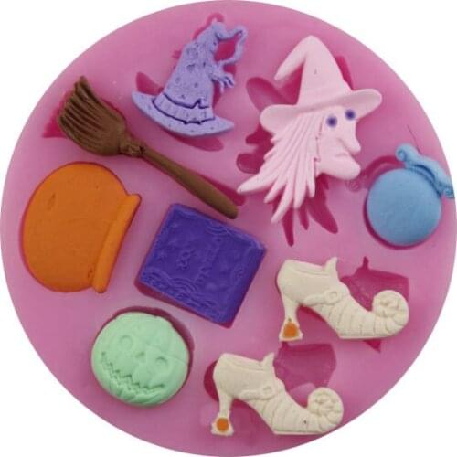 Mold 3D holiday Shapes DIY moule Silicone moulds Cake Fondant Decorating Tools