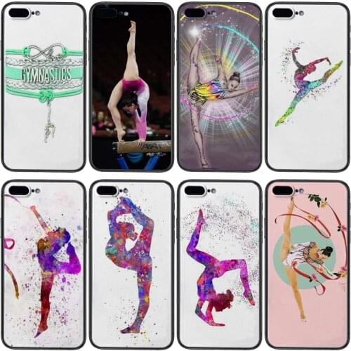 Where Gymnastics Rhythmic Sport For Huawei Honor 8A 8C 8X 9 9A 9I 9X 10 10I 10X 20 20I 20S V10 V40 Lite P9 Black Shell Luxury