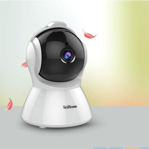 Sricam SH025 2.0MP IP Camera 1080P AI Body Auto-tracking H.265 CCTV Wifi Camera Smart Home 360° View Two Way Audio Baby Monitor