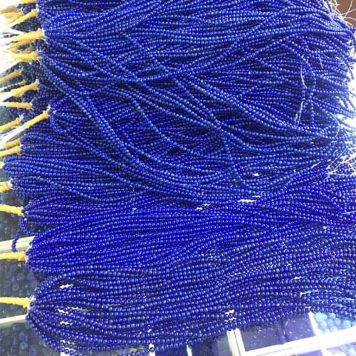 4mm round natural stone blue lapis lazuli jaspers AA+ loose spacers beads fit diy necklace bracelet jewelry making 15inch B3444