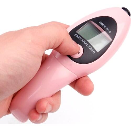 Lcd-scherm Precisie Digital Huidverzorging Tester Vocht Oliegehalte Analyzer Monitor Gezichtsverzorging Sink Moisture Oil test