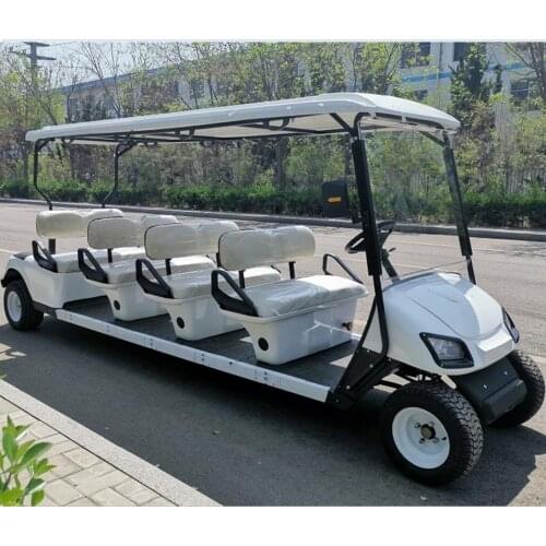 Hot-Selling 8-Seater Golf Cart/Electric Four-Wheel Sightseeing Car Is Suitable For Property/Campus/Scenic Area/Patrol/Stadium