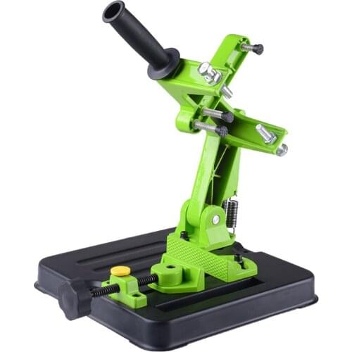 BG-6180 Multifunctional Cutting Machine Angle Grinder Stand DIY Aluminum Bracket Grinder Holder Power Tool Accessories