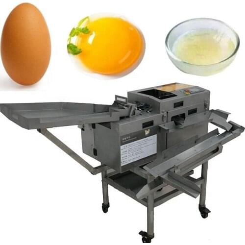 Egg White Yolk Separator Egg Processing Egg Breaker And Separating Machine