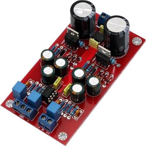 Unbalance to Balance Preamplifier Board IRF9610+IRF610+NE5532 AC 12-15V