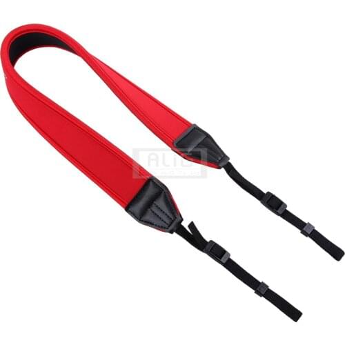 Red Color Camera Shoulder Strap Elasticity For 700D 80D 70D 600D T5i 60D 100D 1200D SX50 HS DSLR Camera