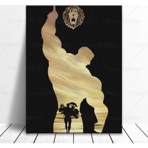 Escanor Seven Deadly Sins Poster Canvas Wall Art Decoration prints for living Kid Children room Home bedroom decor painting