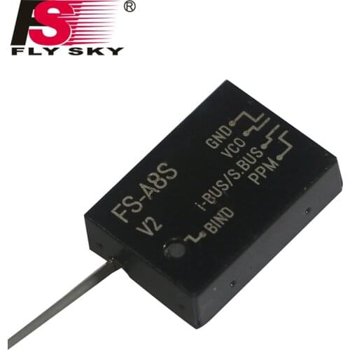 FATJAY FlySky FS-A8S Receiver V2 with failsafe EMF shiled 8-18 Channels 2.4G Compatible FS-i6S i6X i10 TM8 For RC Drone Aircraft
