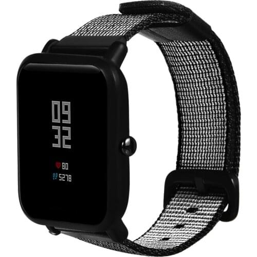 20mm Nylon General Wrist Watch Band Strap Bracelet Belt For Xiaomi for Huami Amazfit Bip Youth for Garmin vivoactive3