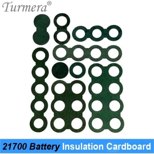 Turmera 21700 Battery Self Adhesive Sticker Hollow Solid Cardboard Paper 1X 2X 3X 4X 5X 2X3 2X4 for E-Bike Battery Pack DIY Use