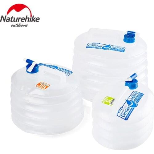 Naturehike Collapsible Foldable BPA-free Water Container Canteen Jar For Outdoor Camping Survival Hiking Fishing Hunting Picnic