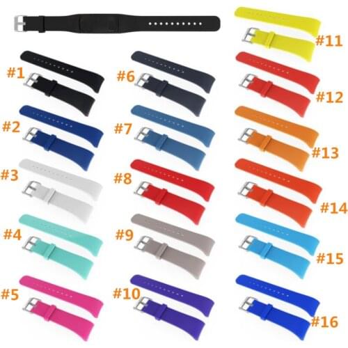 DHL 50pcs/lot Replacement Silicone Watch Band For SAMSUNG GEAR Fit 2 Fit2 SM-R360 Bracelet Wristband Strap