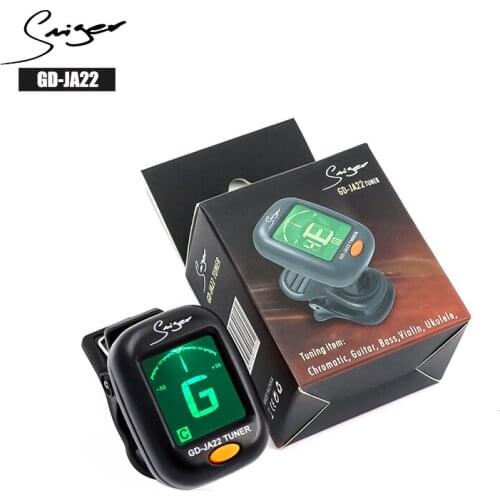 Smiger Tuner GD-JA22 Black Tuner 440Hz 48X73X28mm Tuner Suitable For Many Types Of Musical Instrument