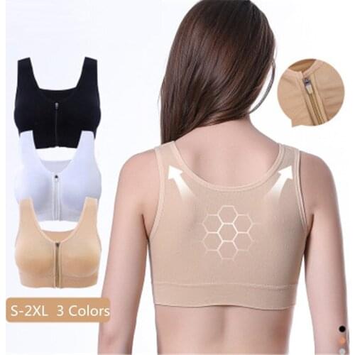 Shockproof Sports Bra Top Push Up Fitness Running Yoga Bra Underwear Solid Breathable Sport Tops For Women Gym Women Sportswear