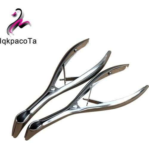 Adult/kids two styles Nose Mirror Ear Canal Dilator Stainless steel speculum nostril nose pliers nasal dilator High Quality