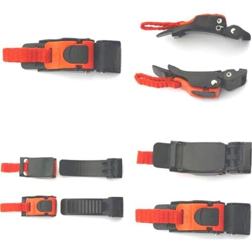 1PCS Motorcycle Helmet Plastic Pull Buckles 1xATV Bike Crash Helmet Clip Chin Strap Quick Release Pull Buckle