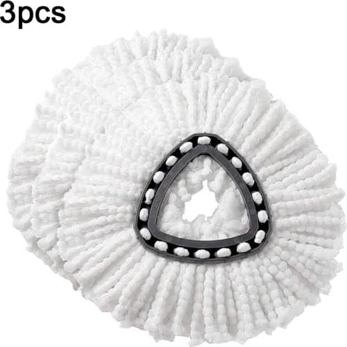 3pcs Replacement Microfibre Spin Mop Clean Refill Head for Vileda O-Cedar EasyWring Household Cleaning Tools Mop Accessories