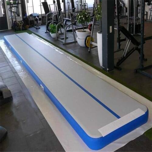Free Shipping 12*1*0.2m Inflatable Air Mat Inflatable Tumble Track Trampoline Air Track Mats Gymnastics Free a Pump