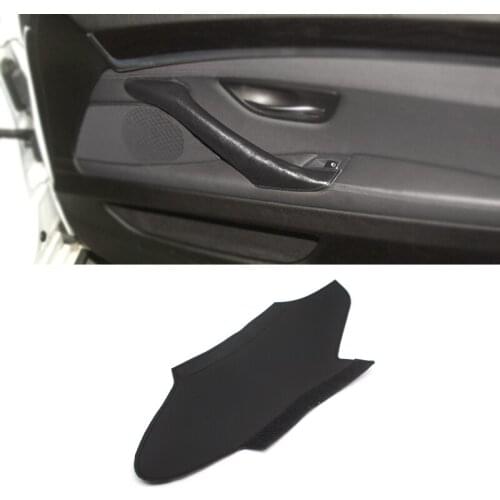 For BMW 5 Series F10 F18 2011 2012 2013 2014 2015 2016 2017 Microfiber Leather Car Interior Door Handle Panel Pull Trim Cover