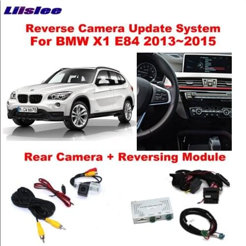 Cat Rear View Camera For BMW X1 E84 2013 2014 2015 NBT System Parking Module Original Monitor Upgrade Reverse Decoder Track Box