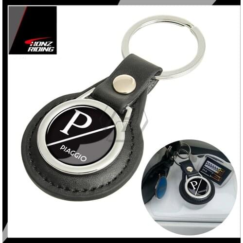 Motorcycle Keychain Key Ring Case for Piaggio Vespa Scooters