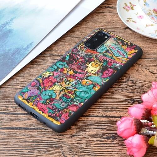 For Samsung Galaxy Fear And Loathing Las Vegas Art Print Soft Matt Phone Case