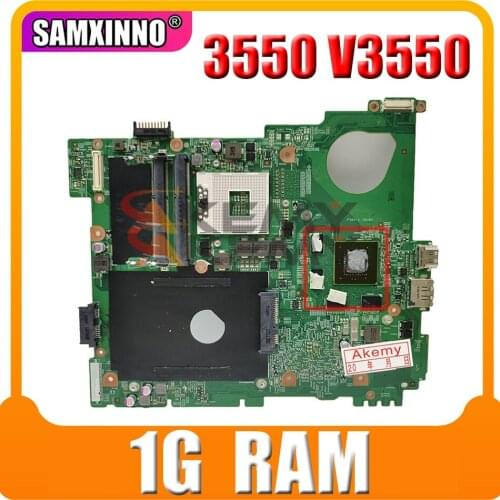 Original Laptop motherboard For DELL Vostro 3550 V3550 15R N5110 Mainboard CN-0XV36V 0XV36V HM67 216-0810005 RAM 1G