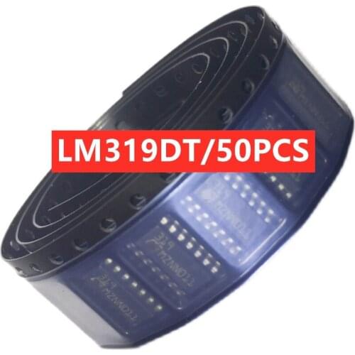 Original authentic ST LM319DT LM319D screen printing 319 patch SOP-14 linear comparator