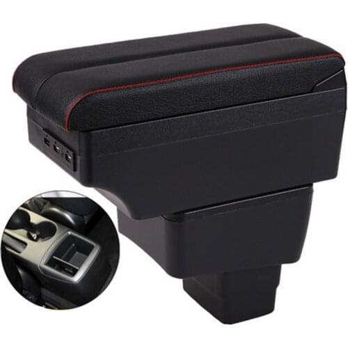For CX-3 CX3 armrest box central content box interior CX-3 CX3 Armrests Storage car-styling accessories part with USB