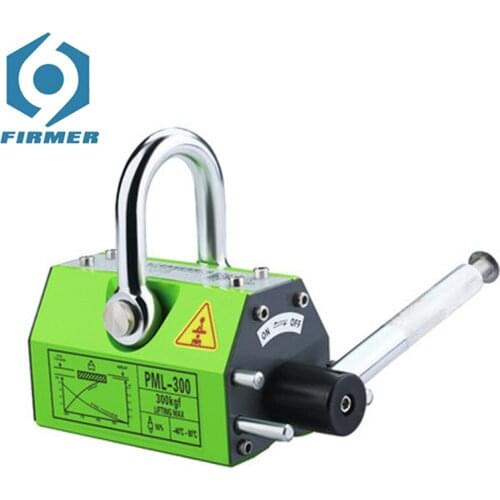 CNC PML-300 electro manual permanent magnetic lifter transportation steel plate lifting magnet for crane with best quality