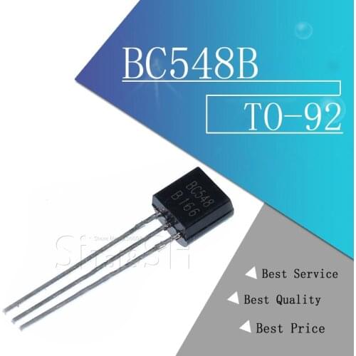 100pcs BC548B BC546B BC557B BC547B BC558B BC549B BC548 BC546 BC557 BC547 BC558 BC549 TO-92 TO92 transistor