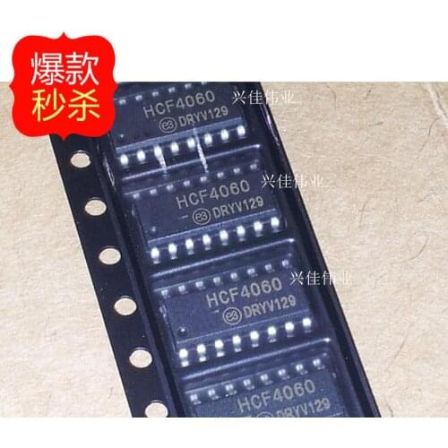 10PCS New CD4060 logic circuit can replace HCF4060 patch binary counter SOP-16